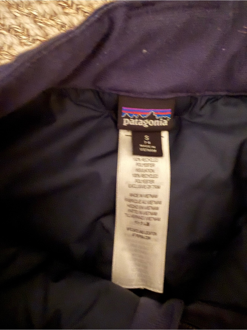 Patagonia Boys Dark Navy Snow Pants - Picture 2 of 2